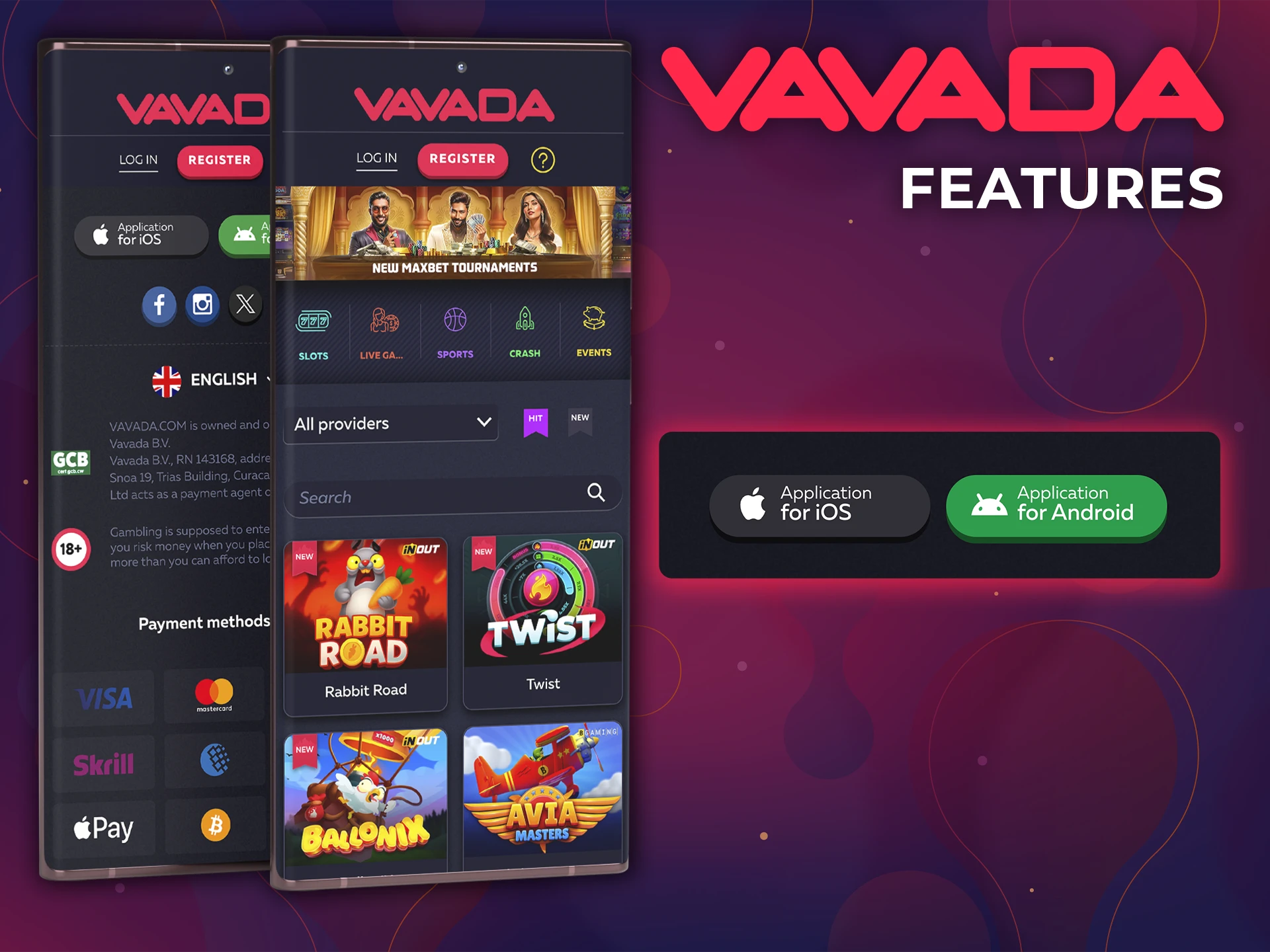 Experience the benefits of using the Vavada app for betting and gaming.