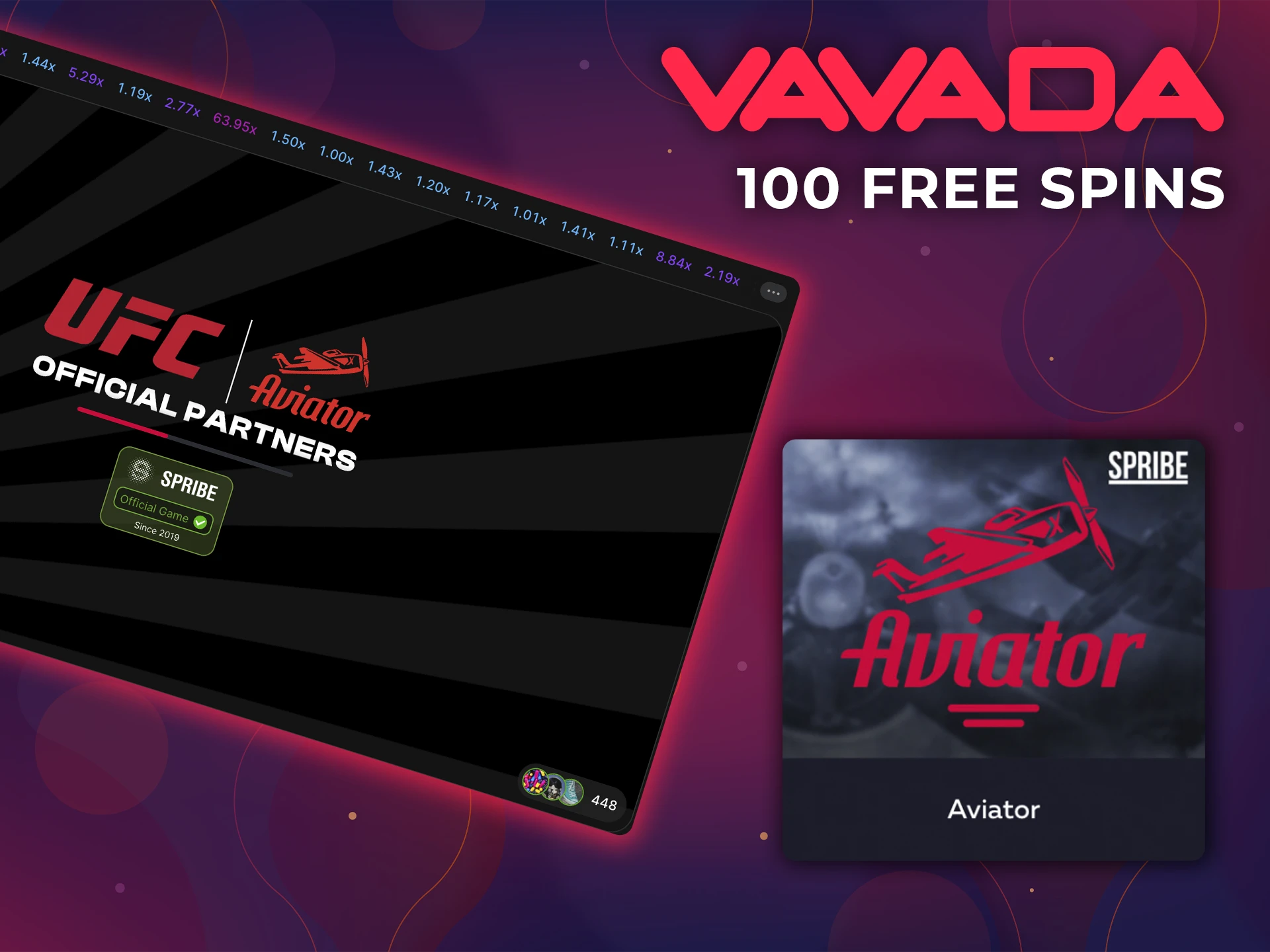 Gain valuable experience playing Aviator by taking advantage of the bonus from Vavada Casino.