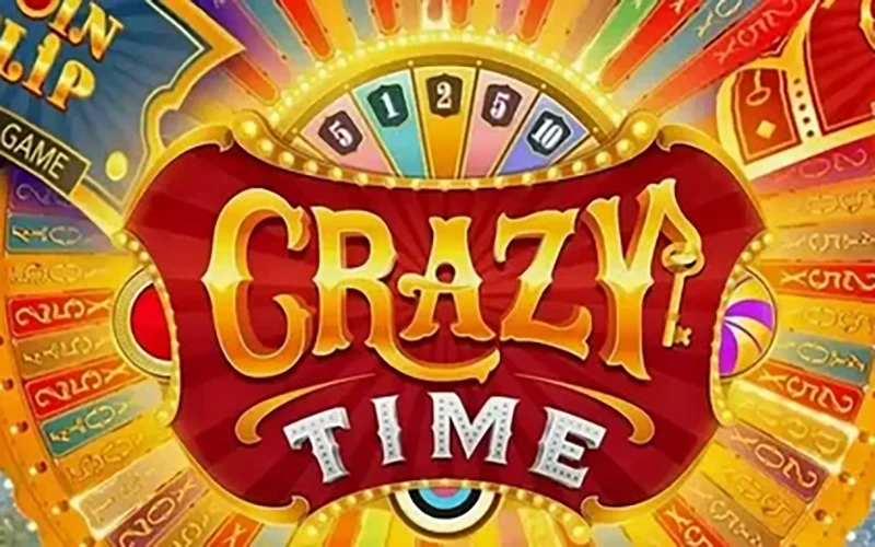 Play live in the Crazy Time game from Vavada Casino.