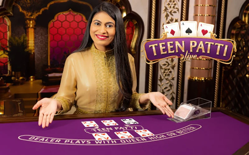 Register at Vavada Casino and start playing Teen Patti.